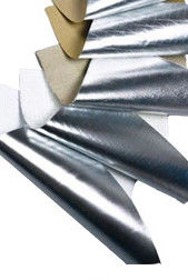 Single Side Aluminum Foil Scrim Kraft Paper Economical Grade Duct Wrap