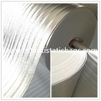 Double Aluminum Reflective EPE Foam Insulation 1.2x30m For Post Frame Building