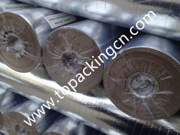 Single Side Aluminum Foil Scrim Kraft Paper Economical Grade Duct Wrap