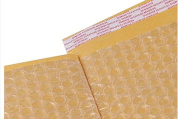 150*160mm Kraft Bubble Mailer , Tear Proof Poly Padded Bubble Mailers