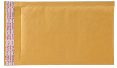 Customized Printed Kraft Bubble Mailer 110*190 With Water Resistance