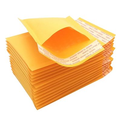 20*24cm Shock Resistance Self Adhesive Bubble Padded Shipping Bags Kraft Mailers