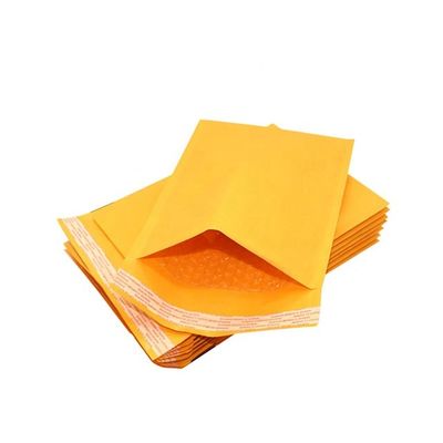 OEM Anti Shock Self Adhesive Kraft Bubble Mailer Customized size &amp; thickness