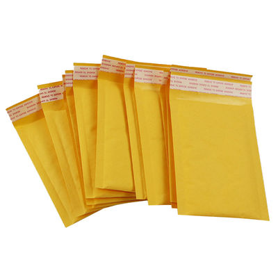 OEM Anti Shock Self Adhesive Kraft Bubble Mailer Customized size &amp; thickness