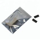 Zip-lock Flat Static Shielding bags / ESD Barrier Bags For Electronics Customized size and printing