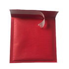 Red Air padded envelope Self Seal 120 Micron 6*10 Inch Kraft Bubble Mailer