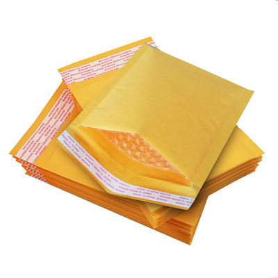 OEM Recyclable 30 Micron 6*9 Inch Padded Bubble Mailers Kraft Bubble Envelopes