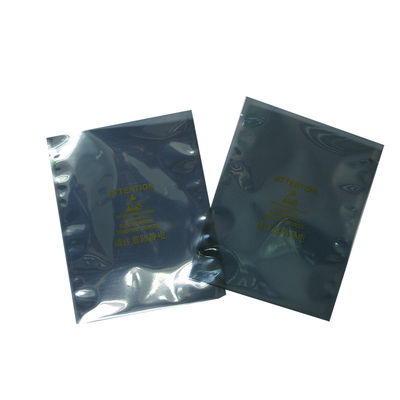 PC Board 0.075mm 60Pa Heat Seal ESD Protective Bags / Anti-static shielding bags multi-size