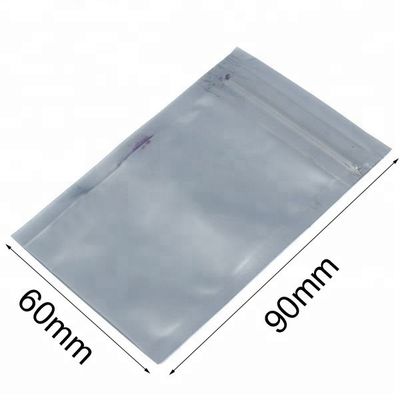 Dustproof 5mm Seal Laminated 60*90mm ESD Shielding Bag with Zip-lock