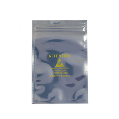 Open Top ESD Anti Static Bags with Customized Printing IC Integrated Circuit packaging