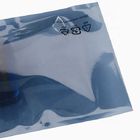 Flat 0.075mm Hard Drive Static Barrier bag/ Esd Bags with zipper