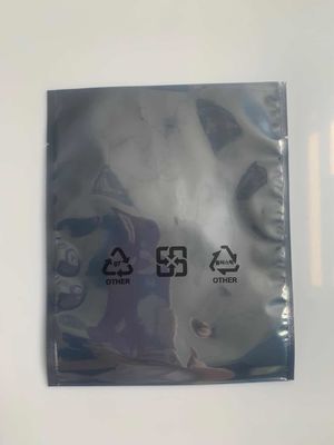 Silver Semi Transparent ESD Anti Static Bags 30x36 Inch For Electronic Packing