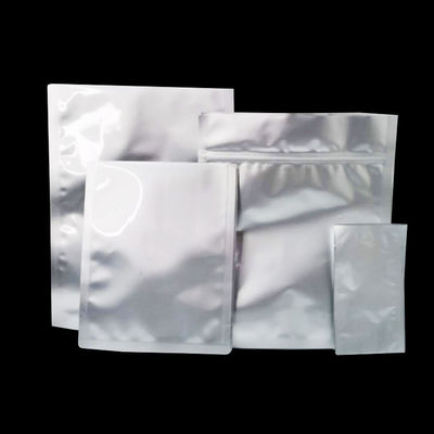 Zip Lock ESD Barrier Bags 4 Mil Thickness Aluminum Foil Material