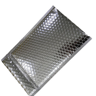 Shockproof Packaging 12*16cm OEM Metallic Bubble Mailer