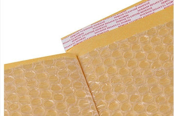 Customized Color Kraft Bubble Mailer 250*260mm With Shock Resistance